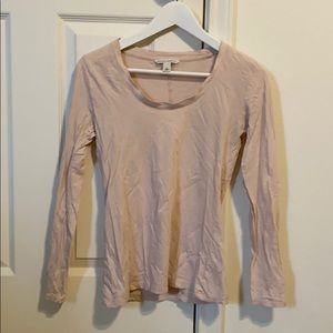 Pink long sleeve shirt
